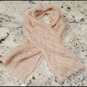 Bebe dusty pink w/ rose gold shimmer thread